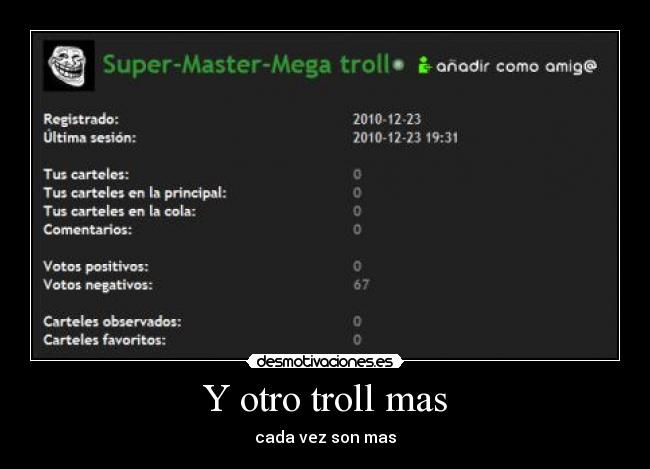 Y otro troll mas - 