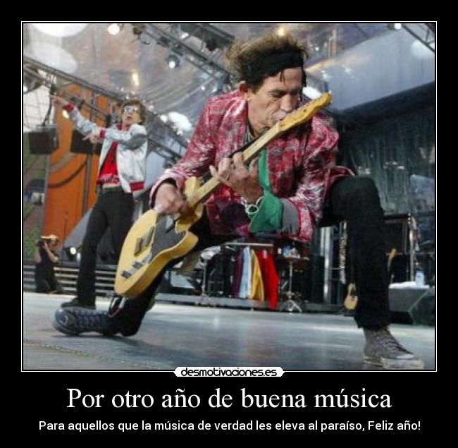 Por otro año de buena música - 