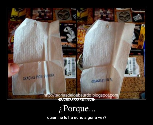 ¿Porque... - 