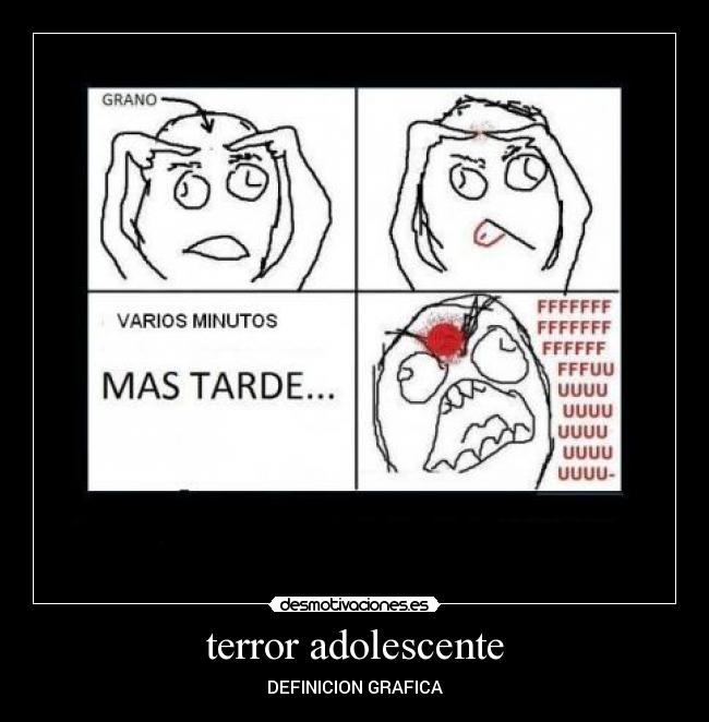 terror adolescente -