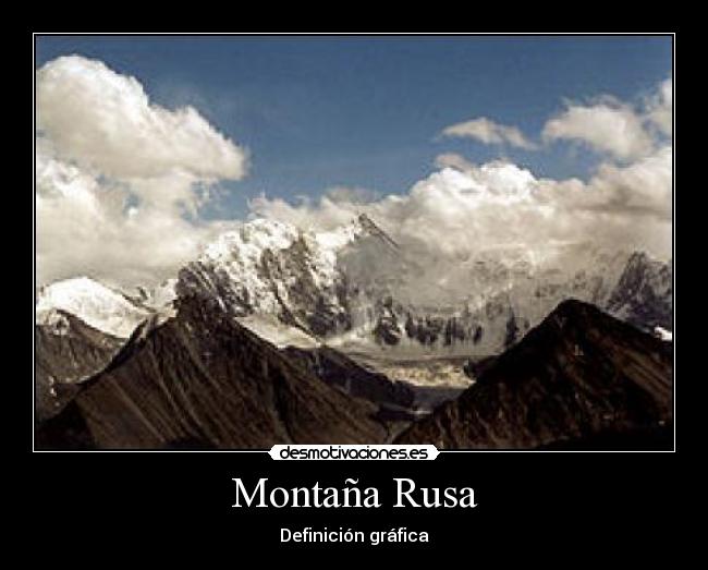 Montaña Rusa - Definición gráfica