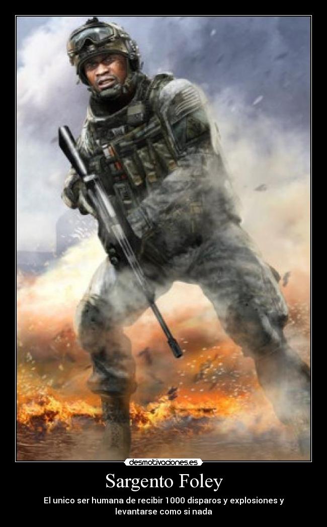 carteles srgnt foley desmotivaciones