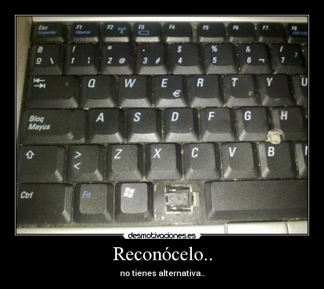 Reconócelo.. -