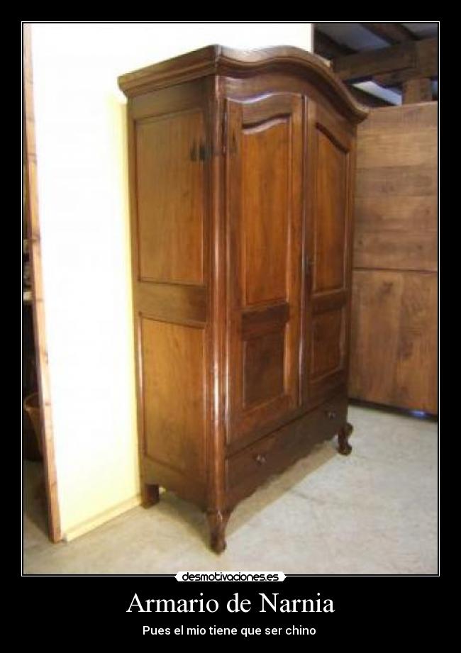 Armario de Narnia -
