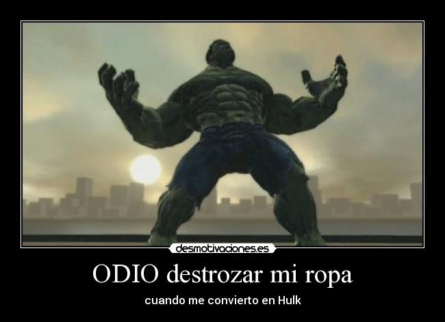ODIO destrozar mi ropa - 