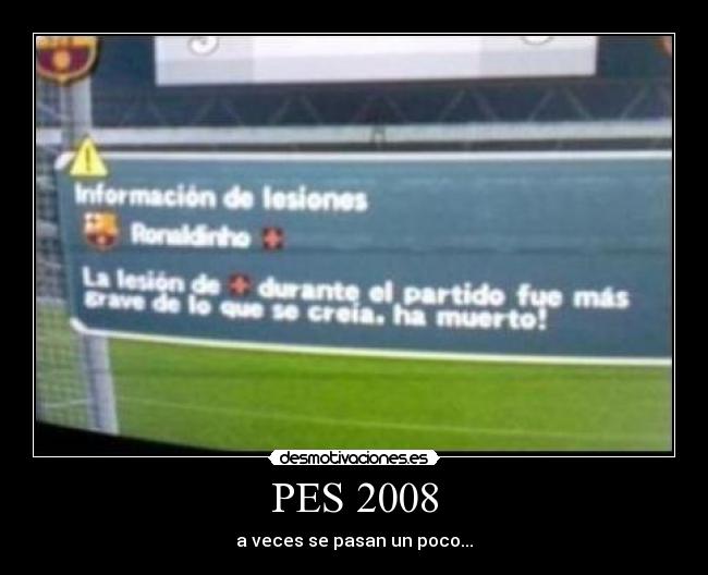 PES 2008 -