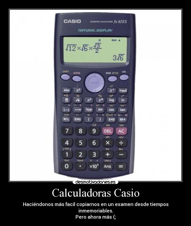 Calculadoras Casio - 