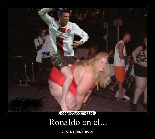Ronaldo en el... -