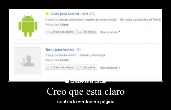 Creo que esta claro -