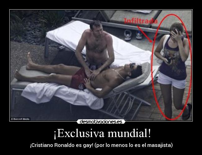 ¡Exclusiva mundial! -