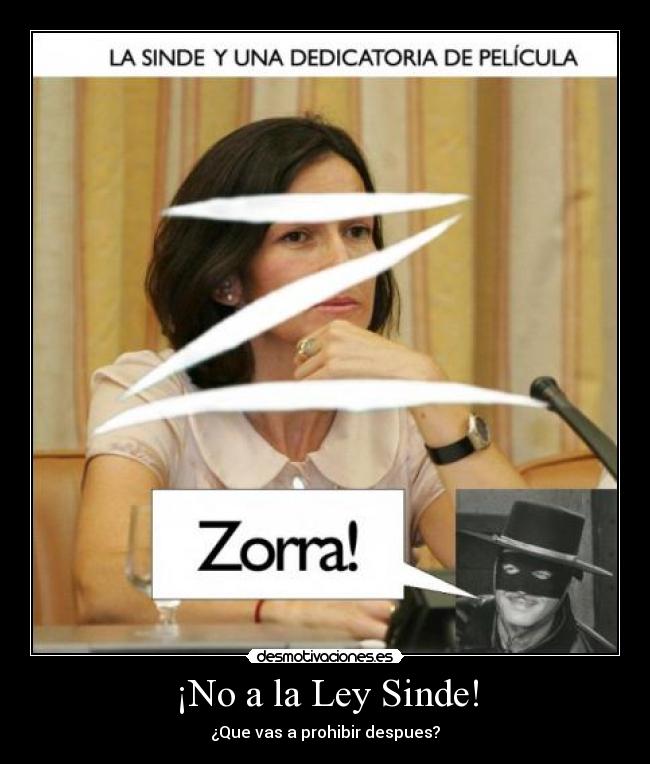 ¡No a la Ley Sinde! -