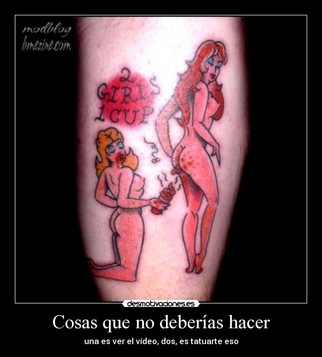 Cosas que no deberías hacer -