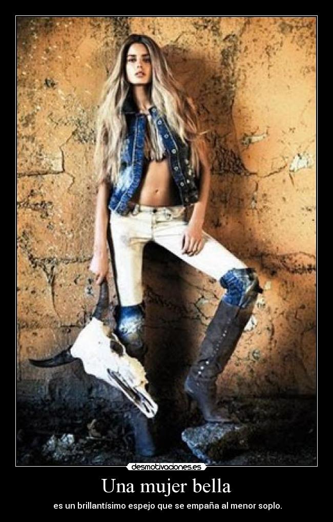 Una mujer bella -