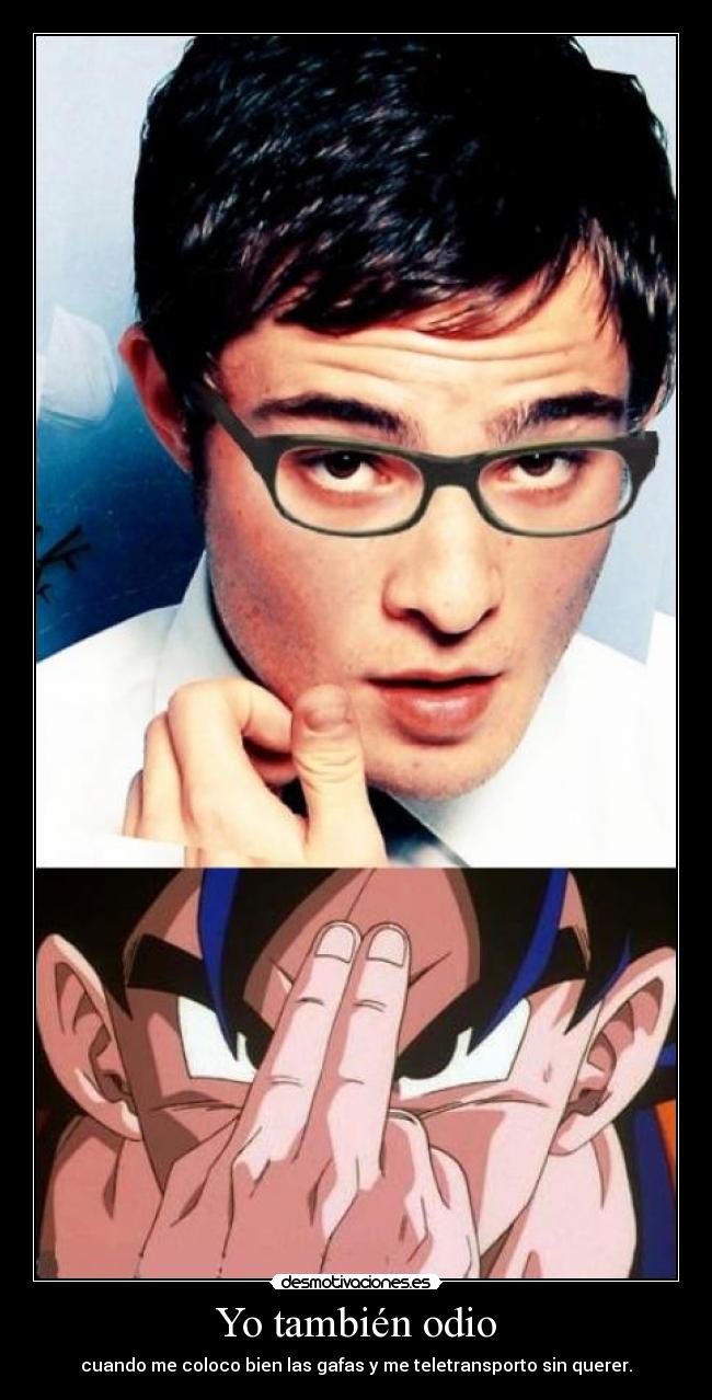 Yo también odio - 