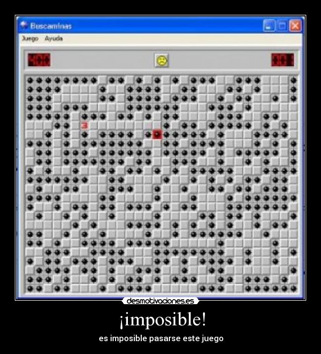 ¡imposible! - es imposible pasarse este juego