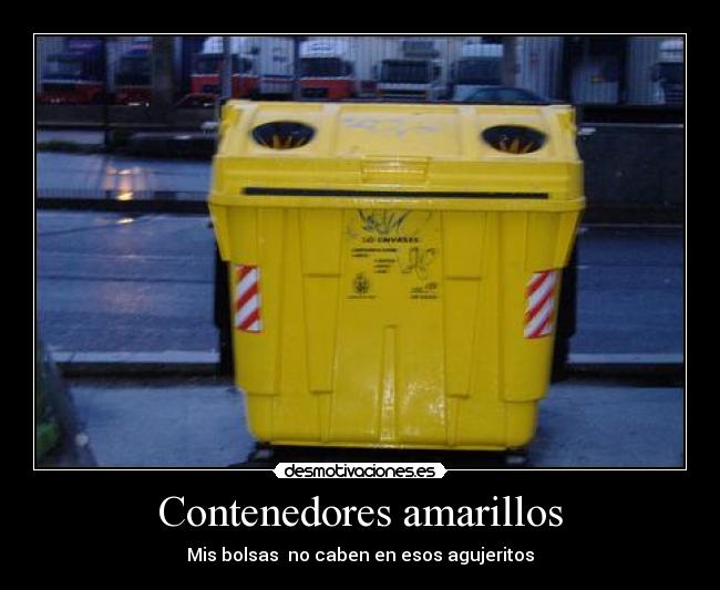 Contenedores amarillos - 