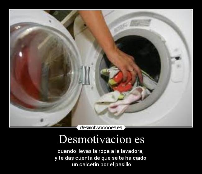 Desmotivacion es -