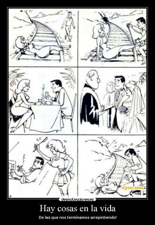 carteles vida matrimonio desmotivaciones