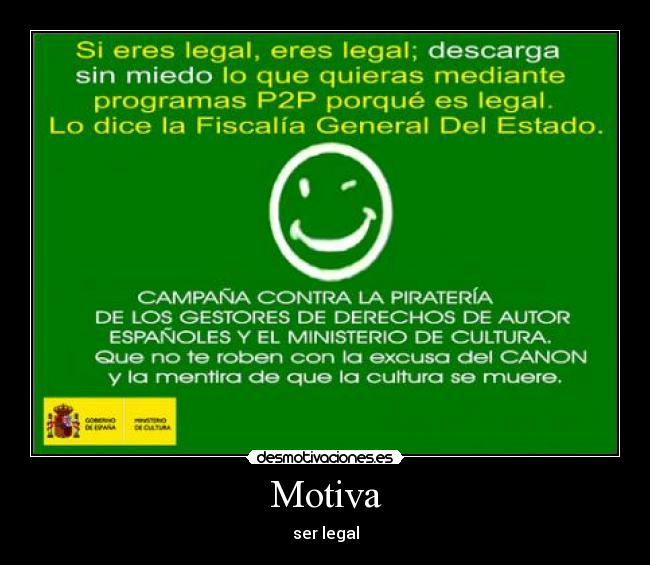Motiva - ser legal