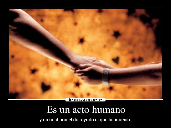 Es un acto humano - 