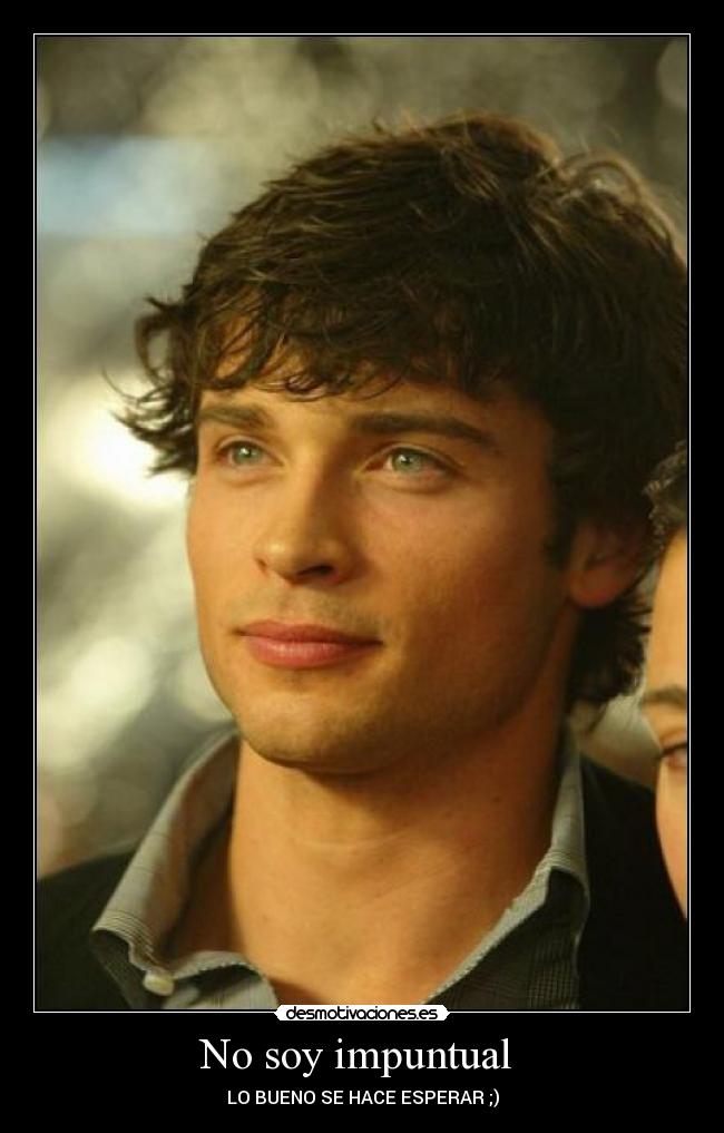 No soy impuntual -