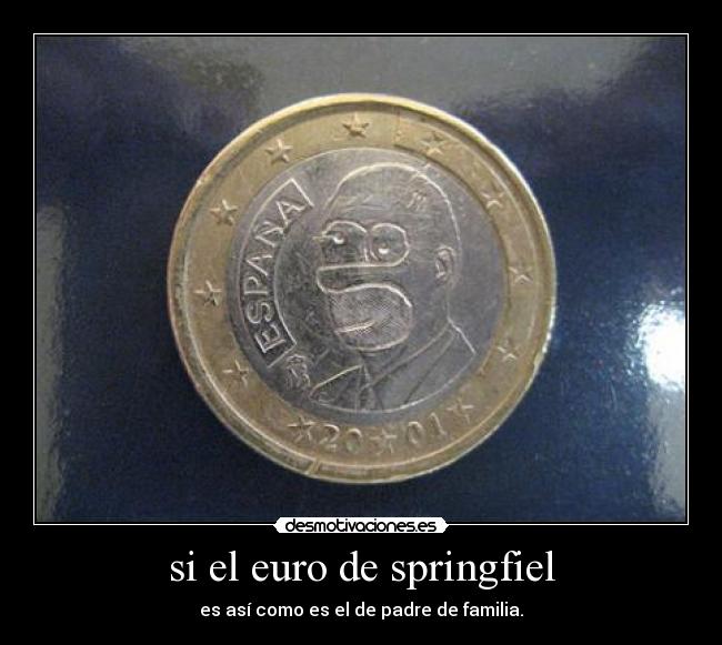 si el euro de springfiel - 