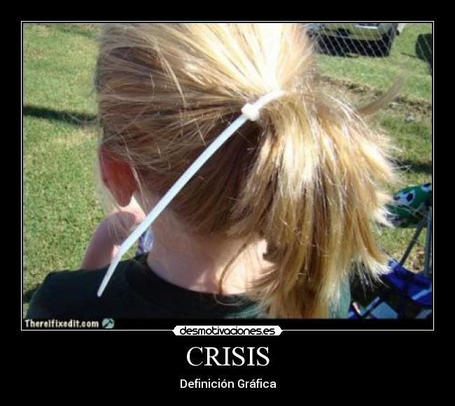 CRISIS - Definición Gráfica