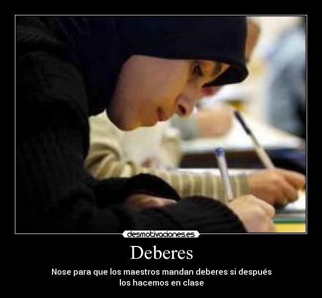 Deberes -