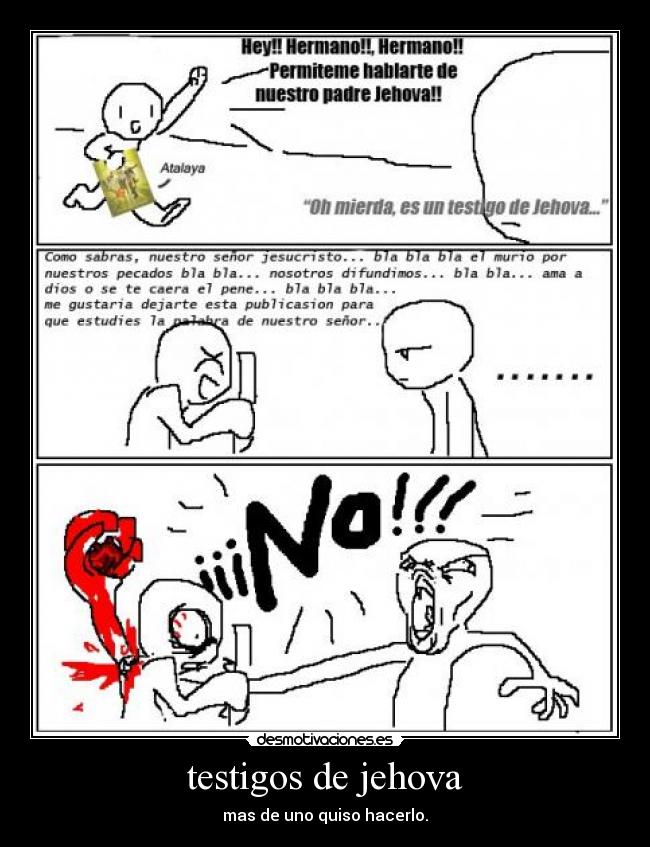 testigos de jehova -