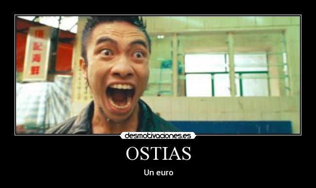 carteles ostias desmotivaciones