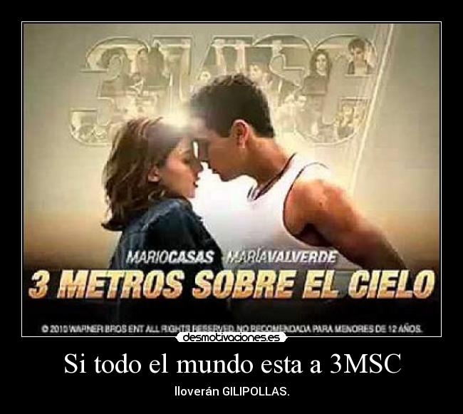 Si todo el mundo esta a 3MSC -