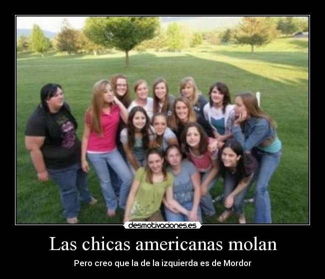Las chicas americanas molan -