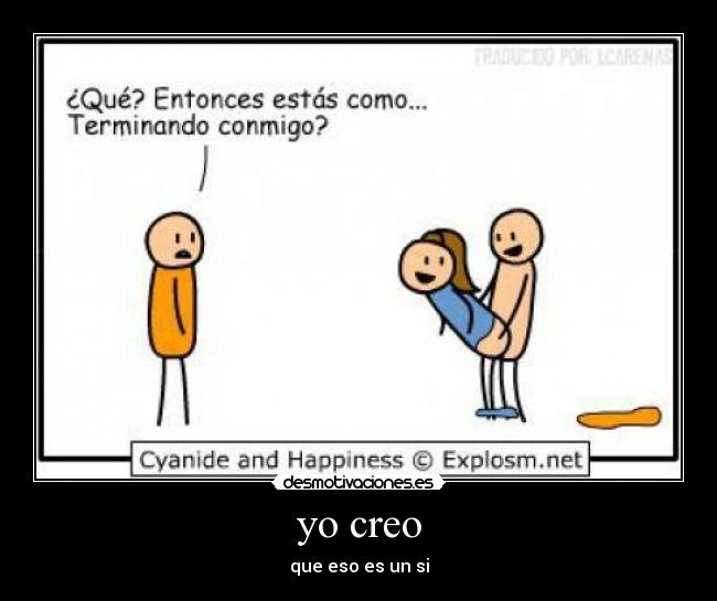 yo creo -
