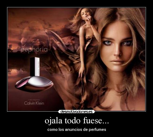 ojala todo fuese... -