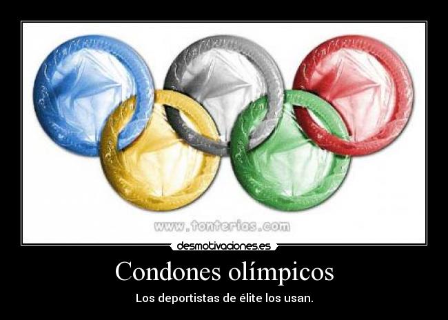 Condones olímpicos -