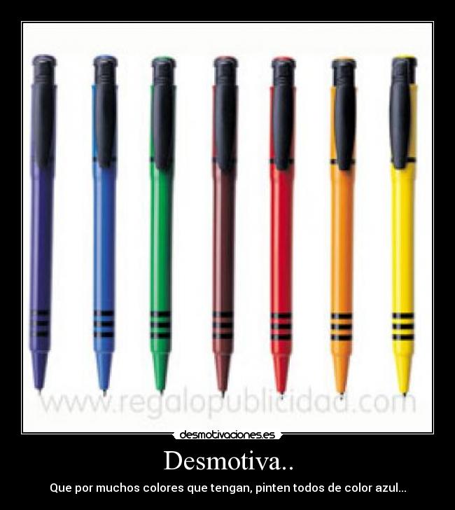 Desmotiva.. -