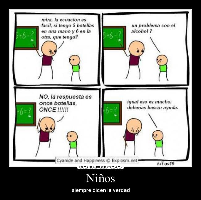 Niños - siempre dicen la verdad