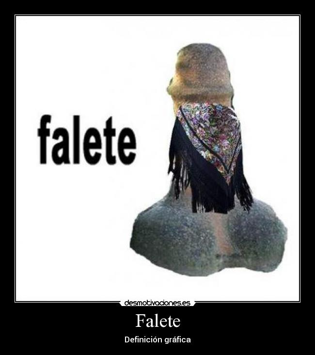 Falete - Definición gráfica