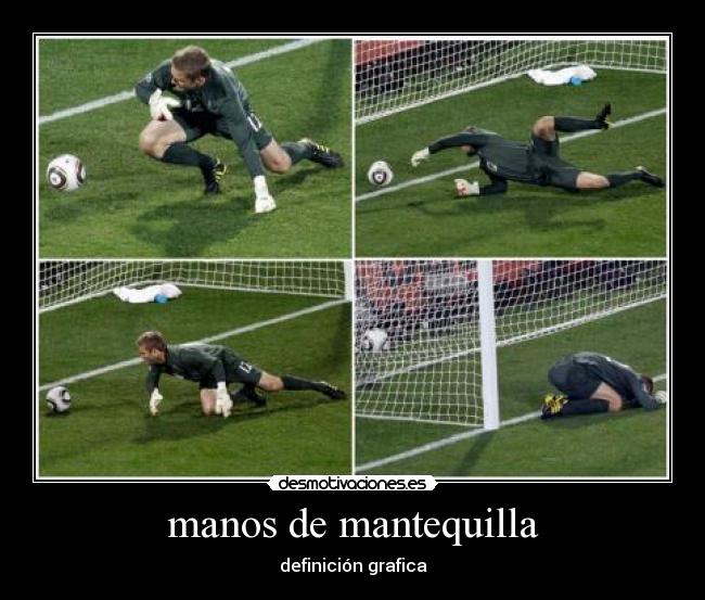 manos de mantequilla - definición grafica