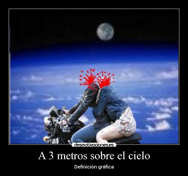 A 3 metros sobre el cielo - Definición gráfica