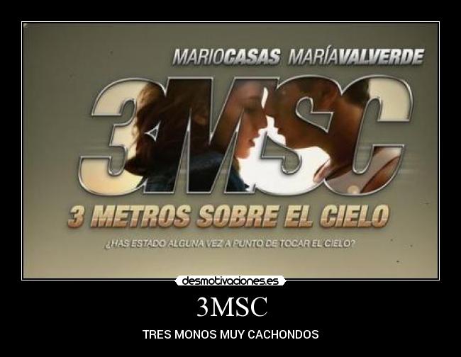 3MSC - TRES MONOS MUY CACHONDOS