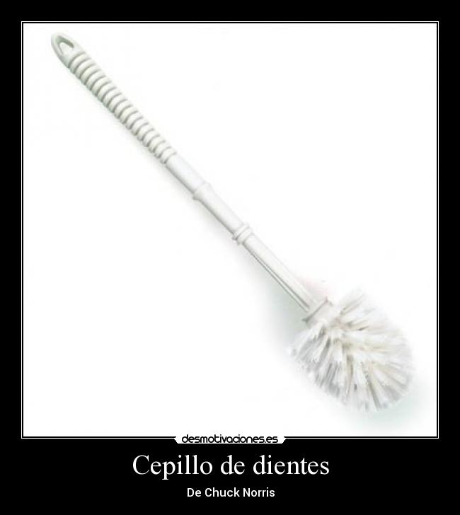 Cepillo de dientes - De Chuck Norris