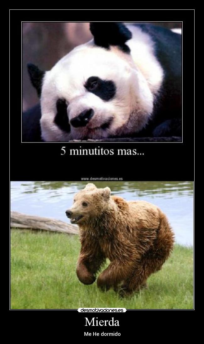 Mierda - Me He dormido