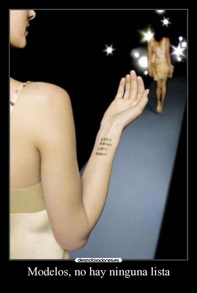 Modelos, no hay ninguna lista - 