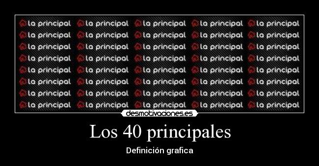 Los 40 principales - 