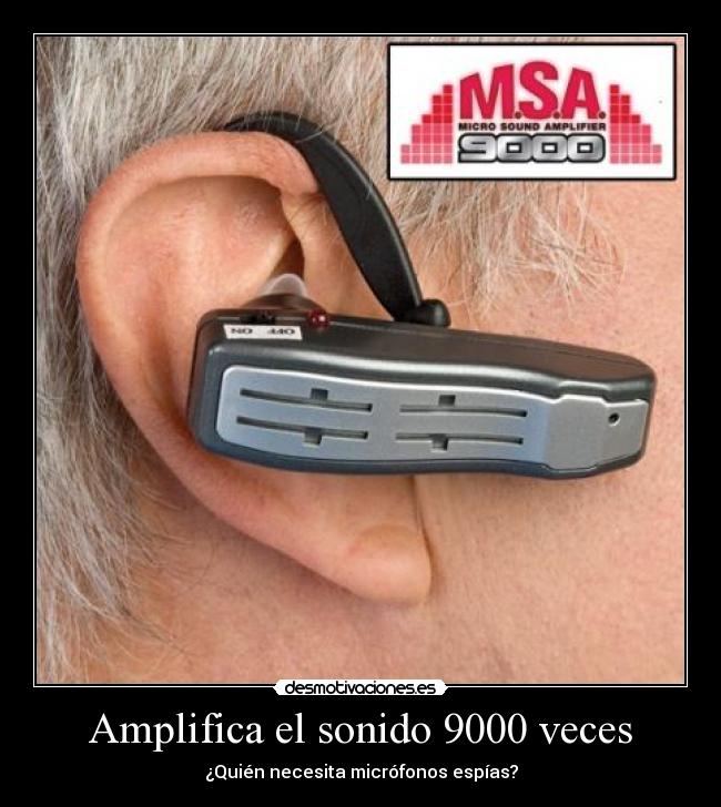 Amplifica el sonido 9000 veces - ¿Quién necesita micrófonos espías?