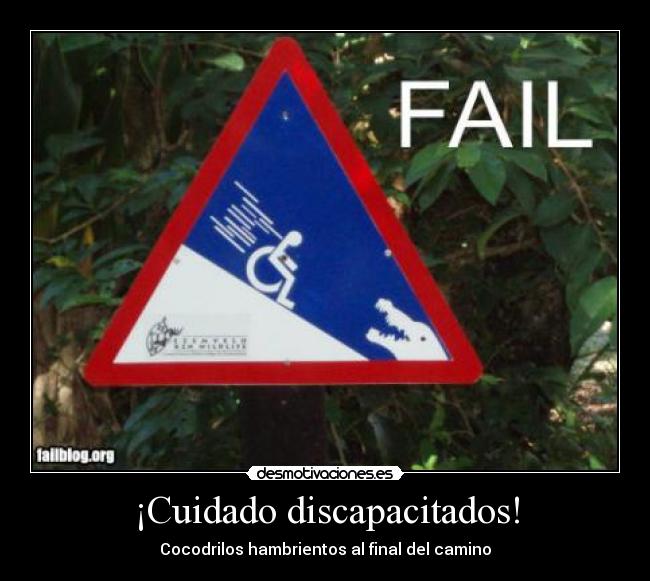 carteles cocodrilosfail desmotivaciones
