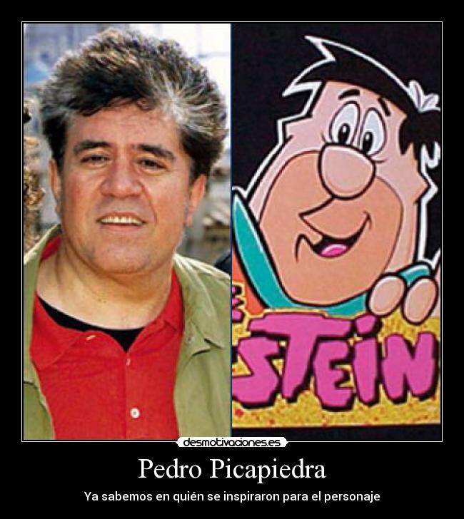 Pedro Picapiedra - Ya sabemos en quién se inspiraron para el personaje