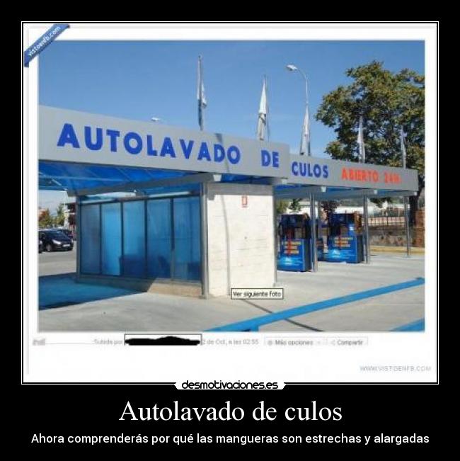 Autolavado de culos - 