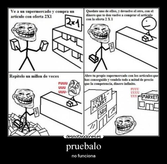 pruebalo - no funciona